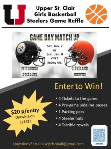 Steeler Raffle Flyer